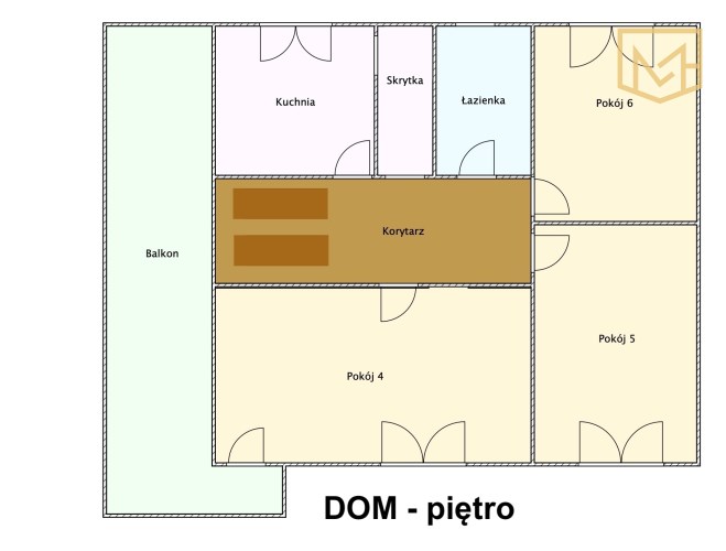 PLAN DOM PIĘTRO