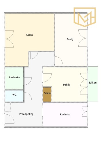 Poglądowy plan mieszkania