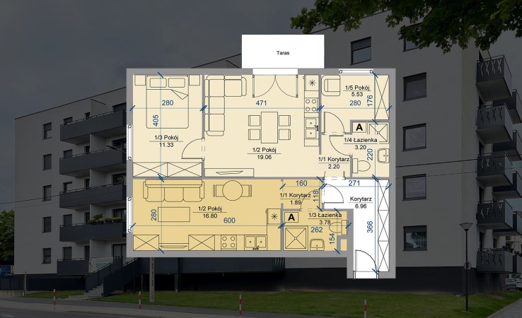 mieszkanie na sprzedaż - Ostrów Wielkopolski