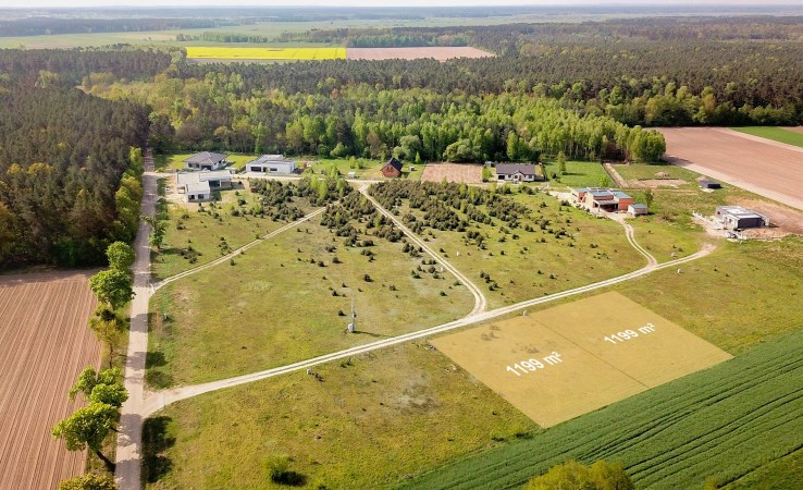 działka na sprzedaż - Ostrów Wielkopolski, Sadowie